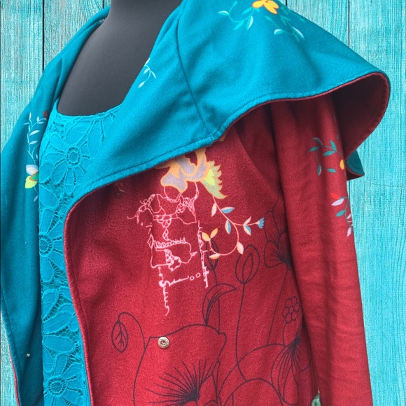 Misslook Artistic Long Jacket - Picture 12 of 15